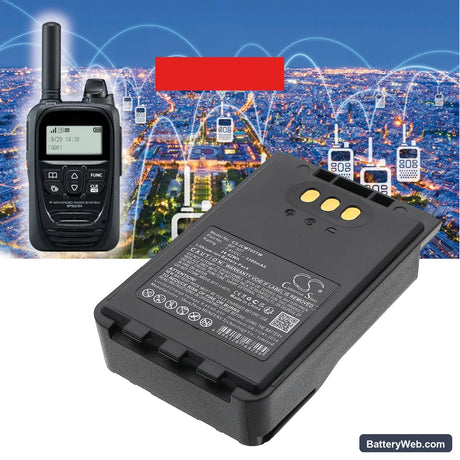 Icom IC-705 Replacement Battery, 7.4V, 3300mAh, Li-ion 6