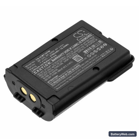 Icom IC-M71 Replacement Battery, 7.4V, 2100mAh, Li-ion 1
