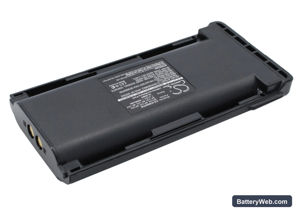 Icom IC-F70 Replacement Battery, 7.4V, 2500mAh, Li-ion 2