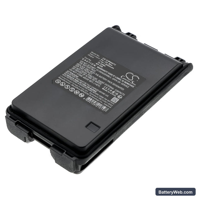Icom IC-V86 Replacement Battery, 7.4V, 2600mAh, Li-ion 1