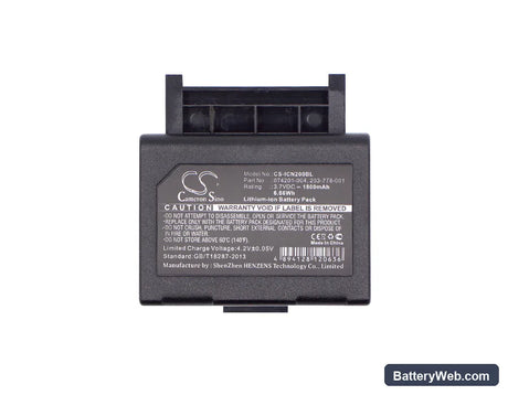 Intermec CN2 Replacement Battery, 3.7V, 1800mAh, Li-ion 5