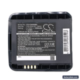 Intermec CN50 Replacement Battery, 3.7V, 1950mAh, Li-ion 5