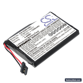 Navman iCN 510 Replacement Battery, 3.7V, 1350mAh, Li-ion 1