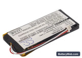 Navman iCN720 Replacement Battery, 3.7V, 1900mAh, Li-Polymer 2