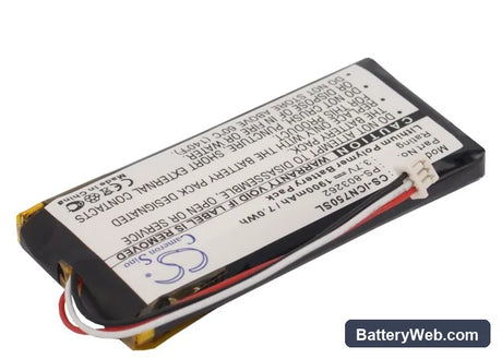 Navman iCN720 Replacement Battery, 3.7V, 1900mAh, Li-Polymer 2