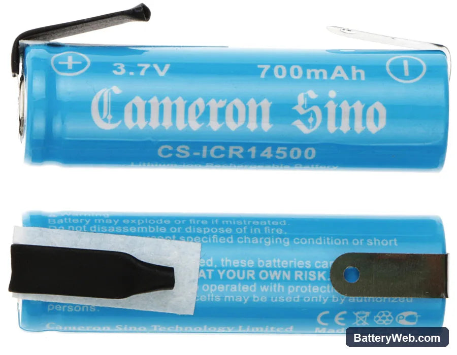 Remington R9 Replacement Battery, 3.7V, 700mAh, Li-ion 3