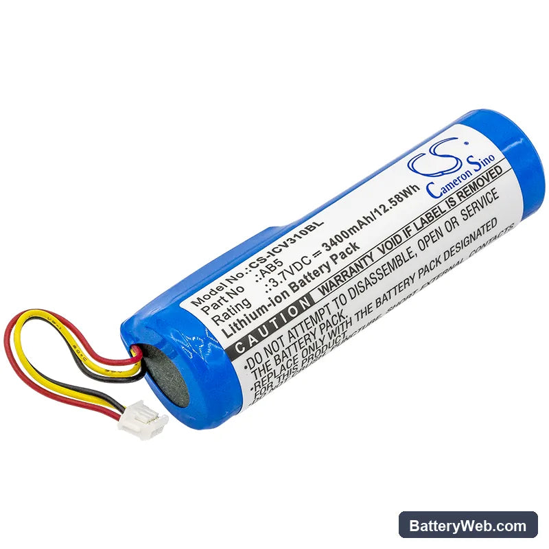 Intermec CV30 Replacement Battery, 3.7V, 3400mAh, Li-ion 1