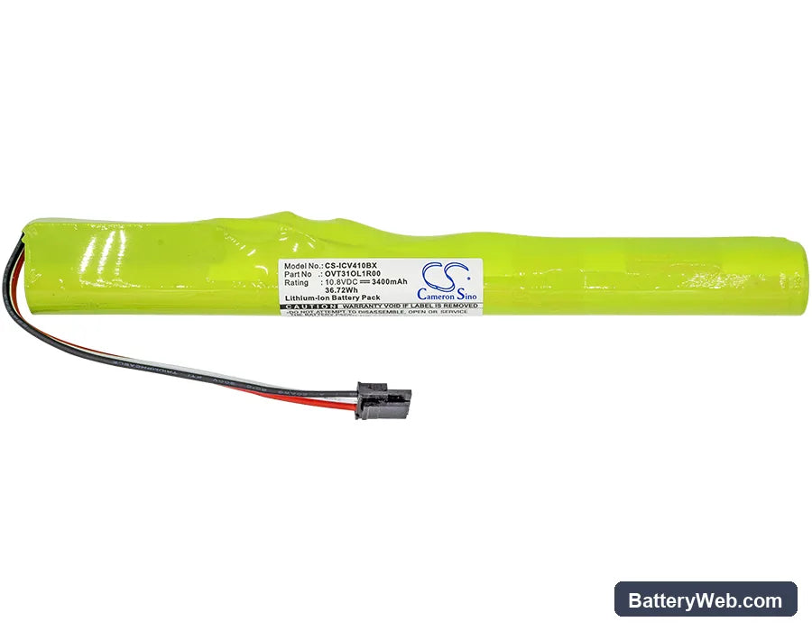 Intermec CV41 Replacement Battery, 10.8V, 3400mAh, Li-ion 3