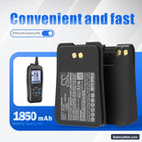 Icom IC-M93D Replacement Battery, 7.4V, 1850mAh, Li-ion 7