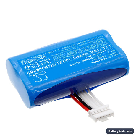 Ingenico AXIUM DX4000 Replacement Battery, 7.4V, 2600mAh, Li-ion 2