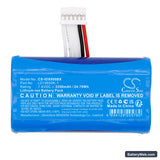 Ingenico AXIUM DX4000 Replacement Battery, 7.4V, 3350mAh, Li-ion 3
