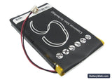 iRiver E10 Replacement Battery, 3.7V, 720mAh, Li-Polymer 4