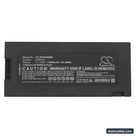 Infinum Omni II Replacement Battery, 11.1V, 5000mAh, Li-ion 5