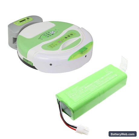 Infinuvo Cleanmate QQ-3 Replacement Battery, 14.4V, 3600mAh, Ni-MH 6