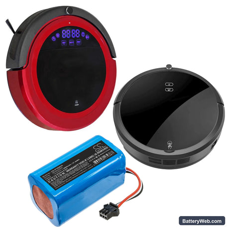 Infinuvo MT820 Replacement Battery, 14.4V, 2600mAh, Li-ion 6