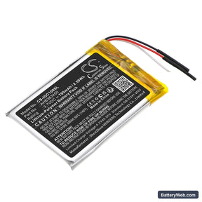 iGpsport BSC100 Replacement Battery, 3.7V, 700mAh, Li-Polymer 1