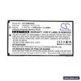 Inseego M2000 Replacement Battery, 3.85V, 3500mAh, Li-Polymer 3
