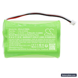 Dorma Kaba 79 Locks Replacement Battery, 2.4V, 2700mAh, Ni-MH 3