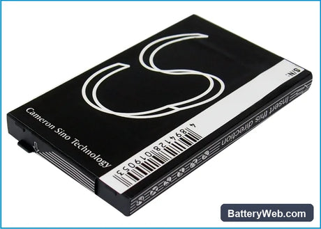 I-Mate PDA-L Replacement Battery, 3.7V, 1100mAh, Li-ion 4