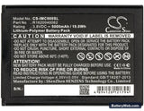 IDATA MC70 Replacement Battery, 3.8V, 5000mAh, Li-Polymer 5