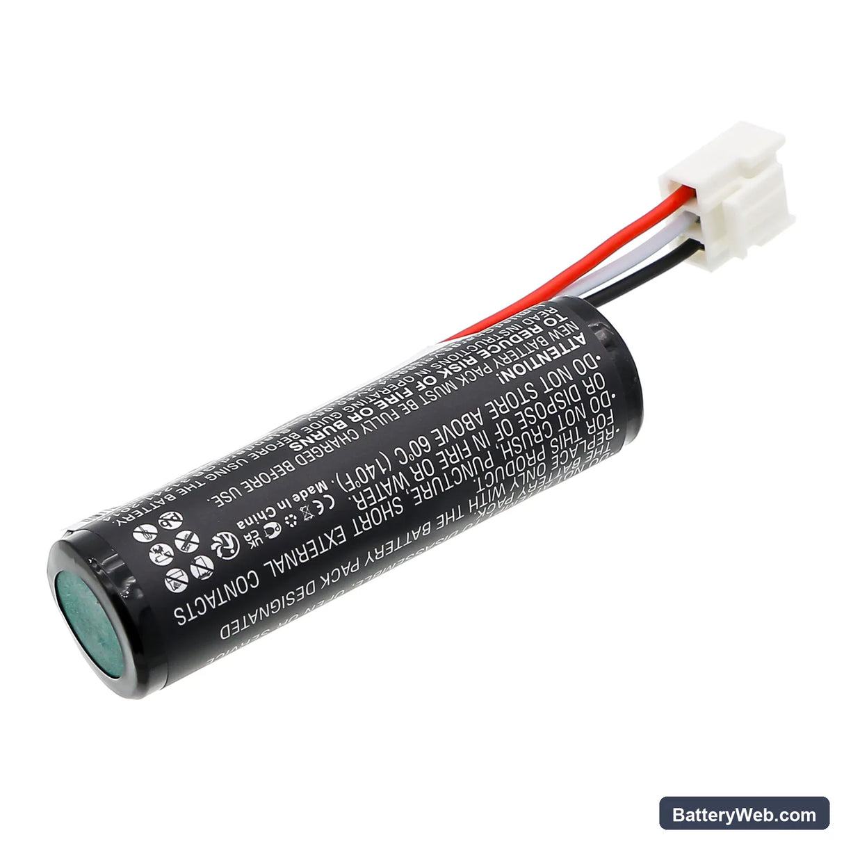Ingenico Iwe280 Replacement Battery, 3.7V, 3400mAh, Li-ion 2