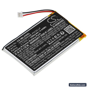 Ingenico Link 2500 Replacement Battery, 3.7V, 1200mAh, Li-Polymer 1
