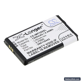 Ingenico iSMP Replacement Battery, 3.7V, 1200mAh, Li-ion 1