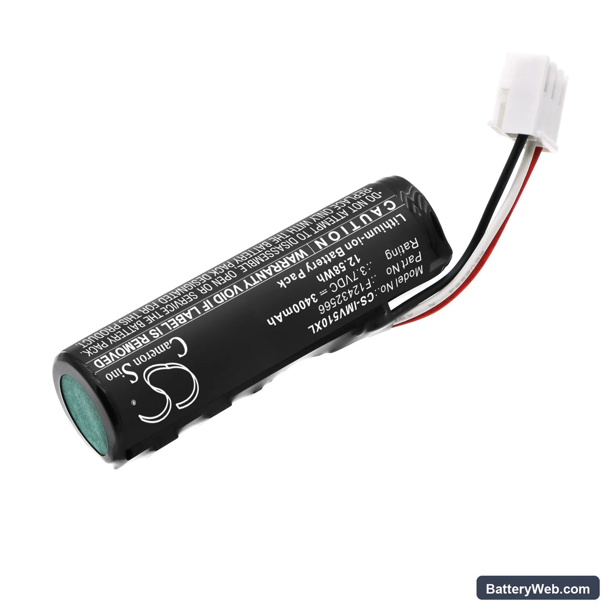 Ingenico Move 5000 3G Bluetooth Replacement Battery, 3.7V, 3400mAh, Li-ion 2