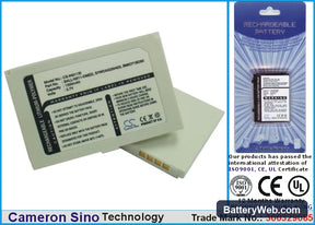 Palmax Pocket PC Z720 Replacement Battery, 3.7V, 1300mAh, Li-Polymer 1