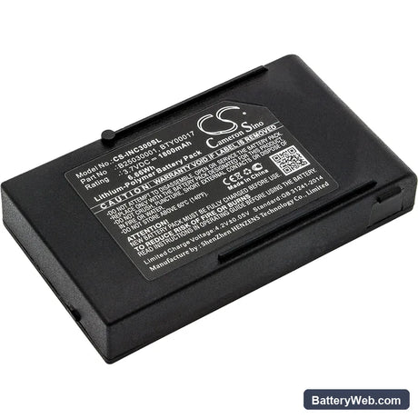 Ingenico DB Cox3 Replacement Battery, 3.7V, 1800mAh, Li-Polymer 1