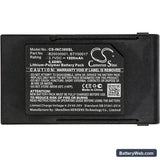 Ingenico DB Cox3 Replacement Battery, 3.7V, 1800mAh, Li-Polymer 5