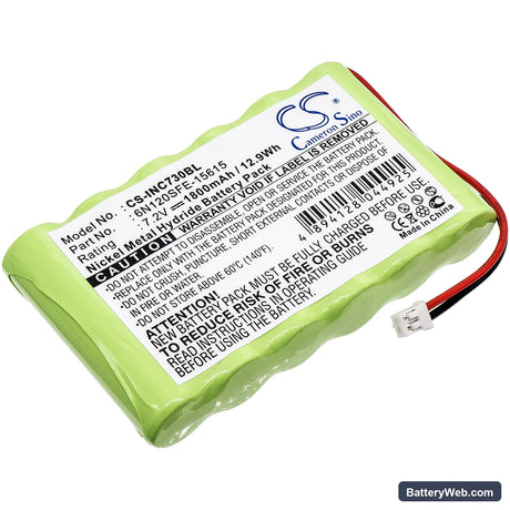 Dassault 730 Replacement Battery, 7.2V, 1800mAh, Ni-MH 1