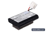 Ingenico EFT930 Replacement Battery, 3.7V, 1800mAh, Li-ion 2