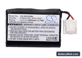 Ingenico EFT930 Replacement Battery, 3.7V, 1800mAh, Li-ion 5