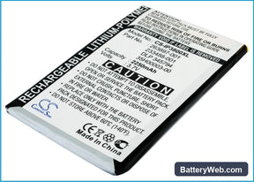 Ecom 39a-Ex Replacement Battery, 3.7V, 2250mAh, Li-Polymer 1