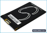 Ecom 39a-Ex Replacement Battery, 3.7V, 2250mAh, Li-Polymer 4