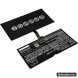 Apple iPad Pro 12.9 2nd Gen Replacement Battery, 3.77V, 10800mAh, Li-Polymer 2