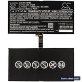 Apple iPad Pro 12.9 2nd Gen Replacement Battery, 3.77V, 10800mAh, Li-Polymer 3