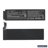 Apple A2836 Replacement Battery, 3.84V, 8150mAh, Li-Polymer 4