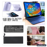 Apple A2925 Replacement Battery, 3.82V, 10200mAh, Li-Polymer 6