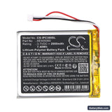 Apple iPod Classic 3rd Replacement Battery, 3.7V, 2000mAh, Li-Polymer 3