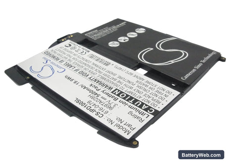 Apple iPAD Replacement Battery, 3.7V, 5400mAh, Li-Polymer 2