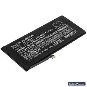 Apple iPhone 11 Replacement Battery, 3.83V, 3100mAh, Li-Polymer 1