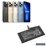 Apple iPhone 15 Replacement Battery, 3.85V, 3500mAh, Li-Polymer 5