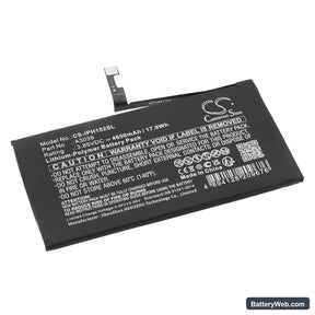 Apple iPhone 15 Plus Replacement Battery, 3.85V, 4650mAh, Li-Polymer 1