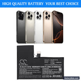 Apple A3083 Replacement Battery, 3.8V, 3500mAh, Li-Polymer 5