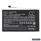Apple A3082 Replacement Battery, 3.8V, 4650mAh, Li-Polymer 3