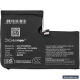 Apple iPhone 13 Pro Max Replacement Battery, 3.85V, 4300mAh, Li-Polymer 3
