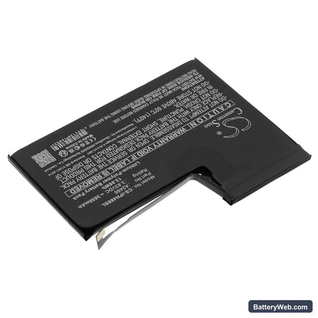 Apple iPhone 12 Pro Max Replacement Battery, 3.83V, 3650mAh, Li-Polymer 2