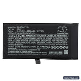 Apple iPhone 12 Mini Replacement Battery, 3.83V, 2550mAh, Li-Polymer 3